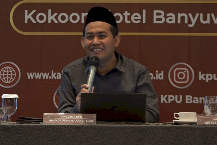 Komisioner KPU Banyuwangi, Anang Lukman Afandi/ist