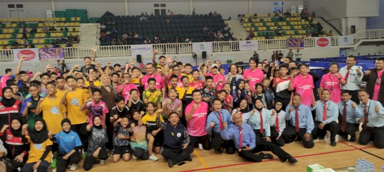 Peserta Kejurnas Tenis Meja di GOR UNJ Jakarta/RMOLJatim