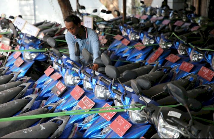 Kendaraan dinas Pemkot Surabaya yang di lelang/ist