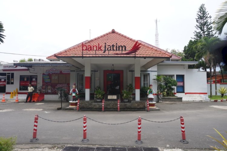 Kantor Bank Jatim cabang Bondowoso/RMOLJatim