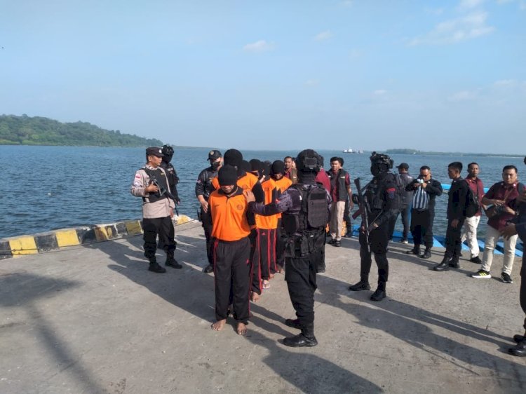 Enam warga binaan lapas I Madiun dipindahkan ke Nusakambangan/istimewa