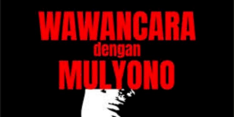 Pementasan kelompok Teater Payung Hitam berjudul 'Wawancara dengan Mulyono'/Ist
