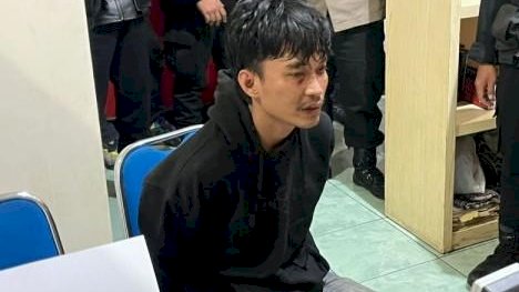 pelaku yang diamankan / ist 