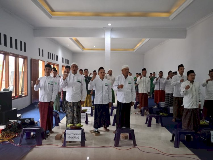 Acara Pembukaan Musker MWCNU Mayang 2025 di Ponpes Raudlatul Jannah Desa Tegalrejo Kecamatan Mayang/Ist