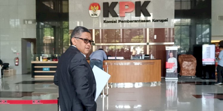  Hasto Kristiyanto di KPK/RMOL
