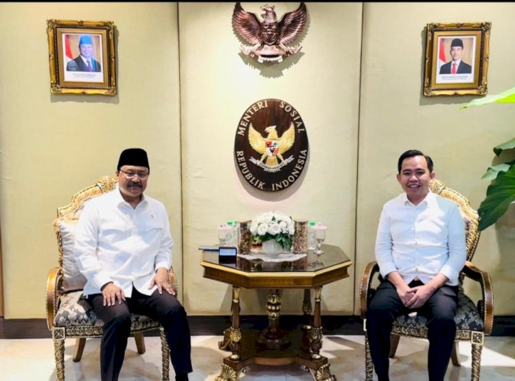 Gus Fawait saat menemui Mensos, Syaifullah Yusuf/Ist