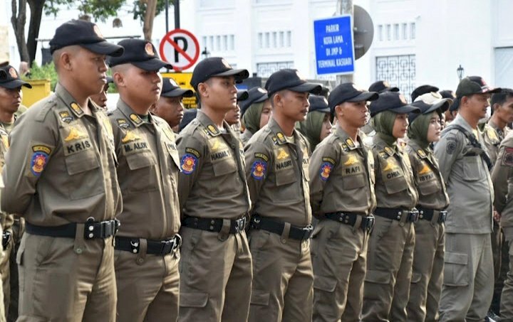 Teks foto: Satpol PP Surabaya/ist
