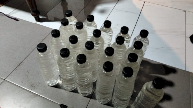 Barang bukti yang diamankan 