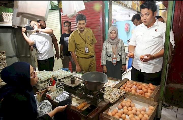 Sidak pasar/RMOLJatim