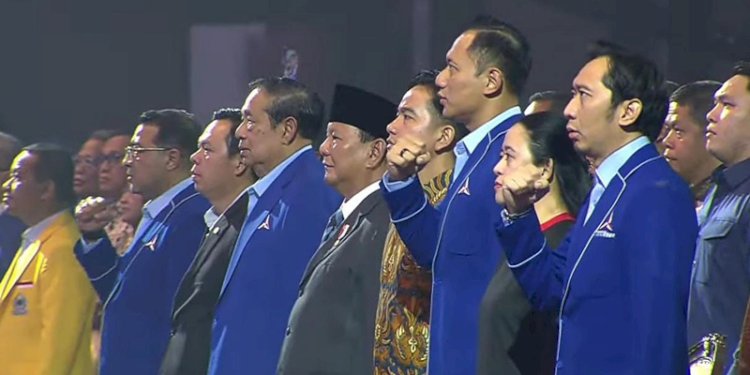 Sejumlah tokoh hadir dalam Kongres VI Partai Demokrat yang digelar di Hotel Ritz Carlton, Jakarta, pada Selasa malam, 25 Februari 2025/RMOL