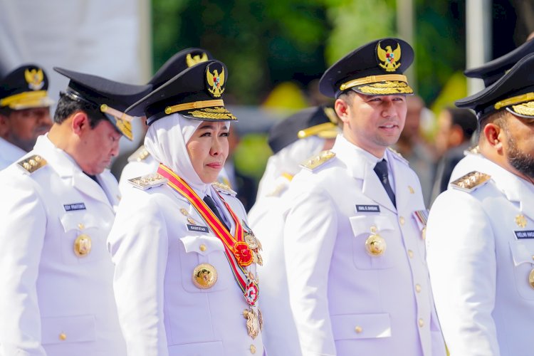 Gubernur Jawa Timur Khofifah Indar Parawansa dan Wakil Gubernur Emil Elestianto Dardak/Ist