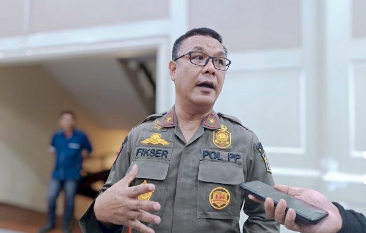 Kepala Satpol PP Kota Surabaya, M Fikser/RMOLJatim