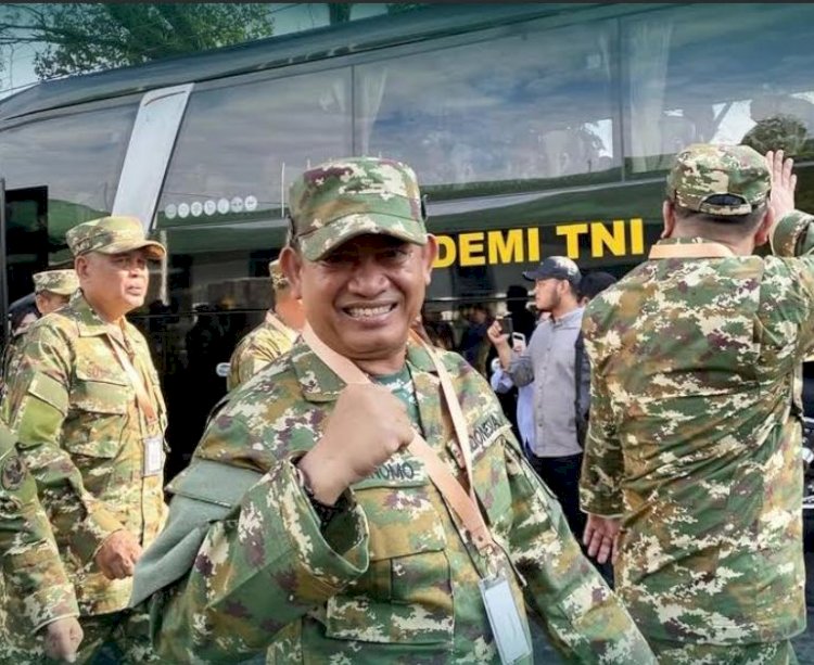 Wakil Bupati Madiun dr Purnomo Hadi saat mengikuti retret/ist.