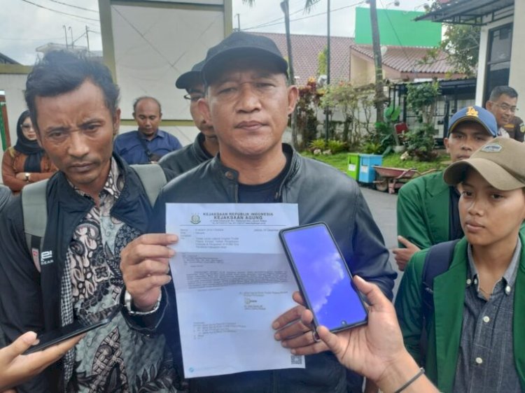 Ketua KRPK, Mohammad Trijanto usai audensi dengan Kejaksaan Negeri Kota dan Kabupaten Blitar/Ist