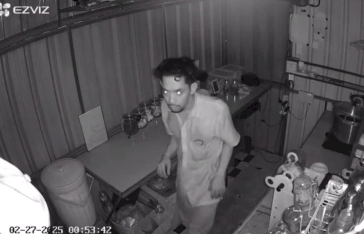 SS aksi pencurian dari CCTV/ist.