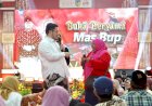 Buka Puasa Bersama, Mas Dhito Beri Bantuan Ibu Tukang Pijat 