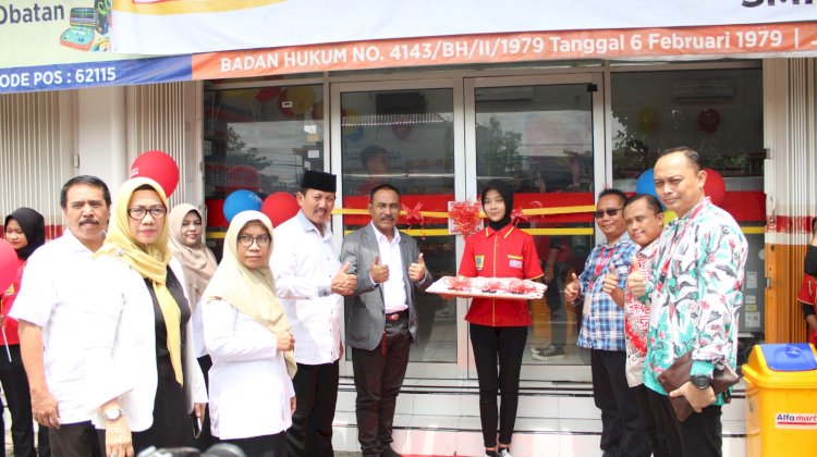 Launching business centre menandai kehadiran Alfamart Class di SMKN 1 Bojonegoro/ist