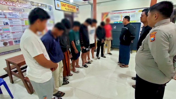 Dari delapan data pribadi remaja yang terlibat tarung sarung itu tujuh diantaranya berdomisili di kota Madiun dan hanya satu remaja yang beralamat di kabupaten Madiun.