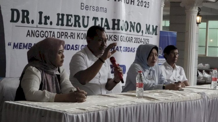 Sosialisasi Makan bergizi gratis di Kediri 