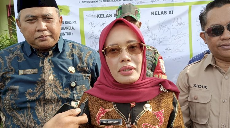 Foto : Wakil Bupati Kediri Dewi Mariya Ulfa   