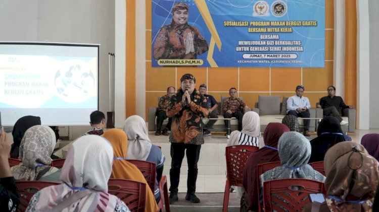 Sosialisasi makan bergizi gratis 