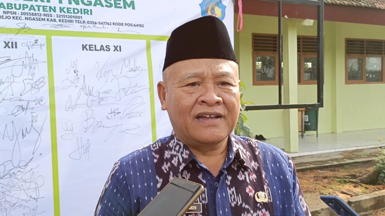 Kepala Dinas Pendidikan Kabupaten Kediri Muhammad Muhsin/RMOLJatim