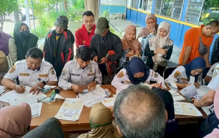 Pendaftaran mudik gratis di Gresik/RMOLJatim