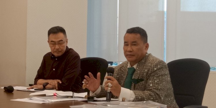 Kuasa hukum pemilik MNC Asia Holding Hary Tanoesoedibjo, Hotman Paris Hutapea (kanan)/RMOL