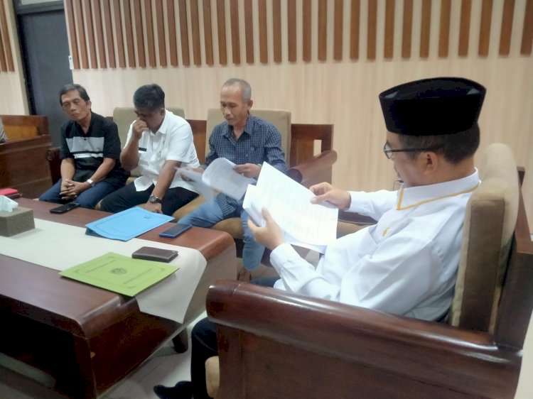 Audiensi pengurus KONI Madiun yang baru dengan Bupati Hari Wuryanto/Ist