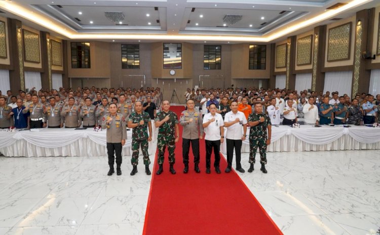 Rakor lintas sektoral operasi Kepolisian terpusat Ketupat Semeru 2025/ist