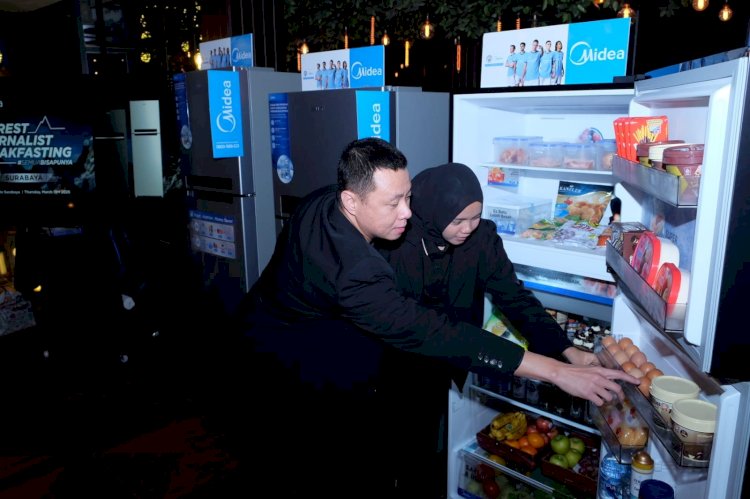 Midea Luncurkan Everest, kulkas besar pelengkap fitur terkini 