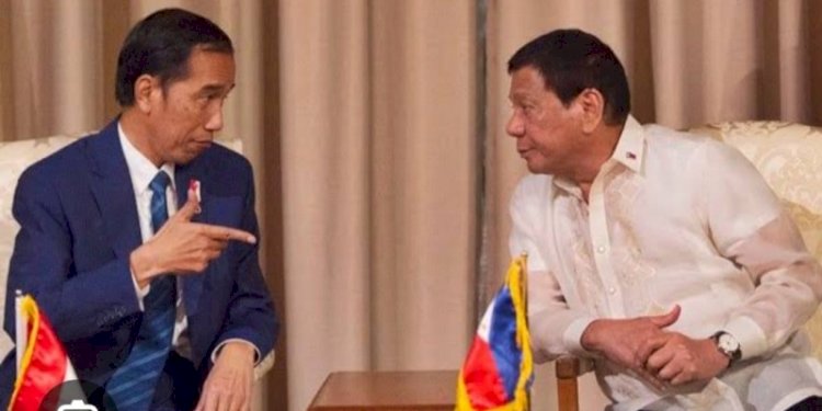 Momen pertemuan Presiden ke-7 RI Joko Widodo alias Jokowi dengan Presiden Filipina Rodrigo Duterte beberapa waktu lalu/Ist