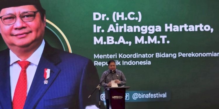 Menteri Koordinator Bidang Perekonomian Airlangga Hartarto/Ist