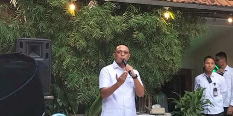 Kepala Komunikasi Kepresidenan (PCO) Hasan Nasbi di Jakarta pada Senin sore, 17 Maret 2025/RMOL
