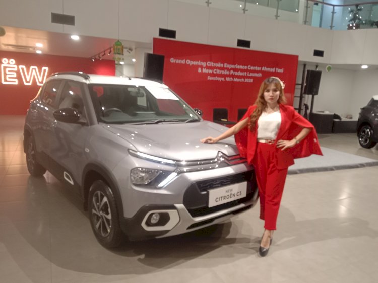 launching di Citroen Experience Center Ahmad Yani Surabaya hari ini 18 Maret 2025. 
