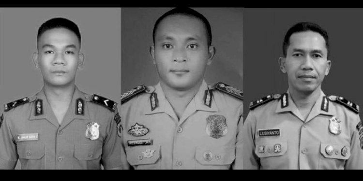 Tiga anggota Polres Way Kanan gugur saat menggerebek lokasi sabung ayam di Kampung Karang Manik, Kecamatan Negara Batin, Kabupaten Way Kanan, Lampung/Ist
