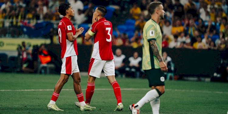 Timnas Indonesia harus menelan pil pahit kalah 1-5 melawan Australia di Sydney/Dok PSSI