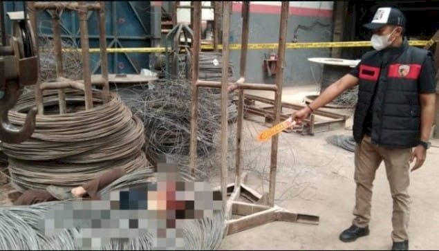 kecelakaan kerja di Gresik 