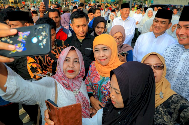 Gubernur Khofifah / ist