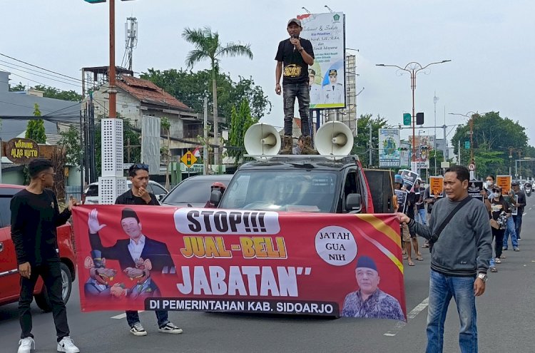 Demo di Sidoarjo/RMOLJatim