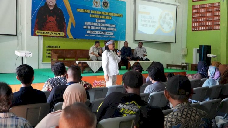 Sosialisasi makan bergizi gratis 