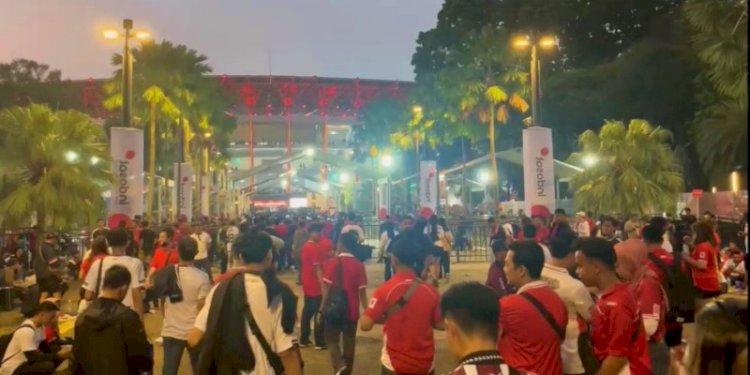 Suporter Timnas Indonesia/RMOL