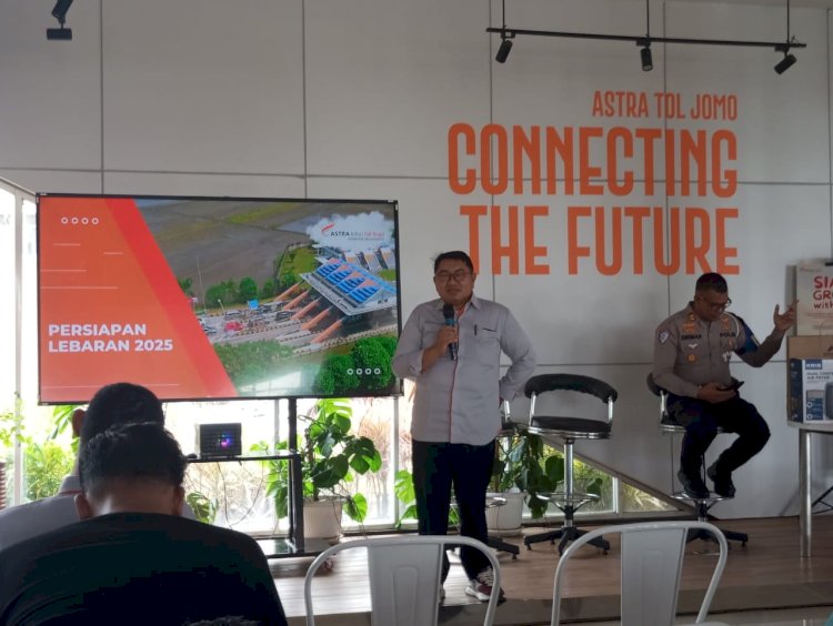  Media gathering kesiapan mudik astra tol Jombang  R