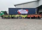 MES Sukses Ekspor Perdana Besi Baja ke Pantai Gading