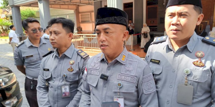Kepala Bidang Tata Usaha Lapas Sukamiskin, Benny Muhammad Saifullah/RMOLJabar
