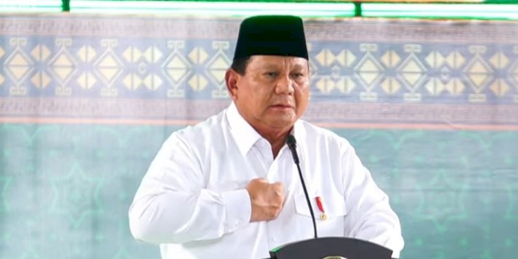 Presiden Prabowo Subianto/RMOL