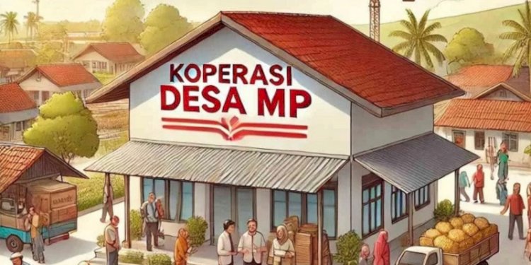 Ilustrasi Koperasi Desa Merah Putih
