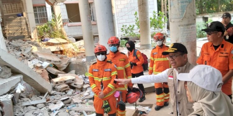 Masjid di Myanmar runtuh akibat gempa berkekuatan 7,7 magnitude/Ist