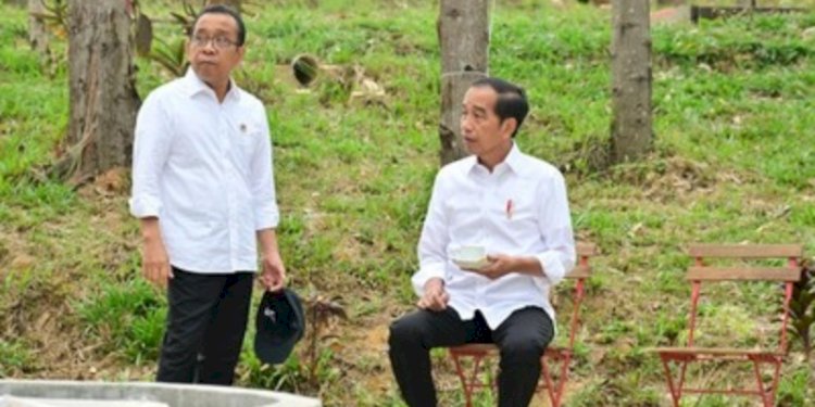 Joko Widodo dan Pratikno/Ist