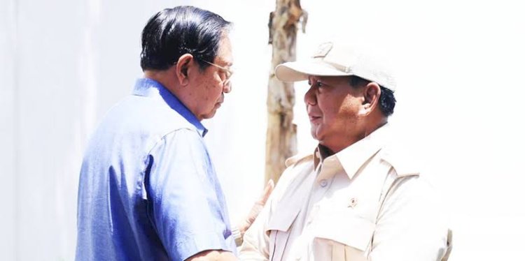 Presiden Prabowo Subianto dan Presiden ke-6 RI Susilo Bambang Yudhoyono/Ist